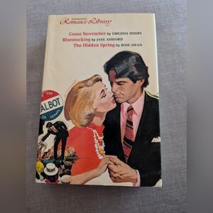 Vintage Doubleday Romance Library Hardcover Book Come November Bluestocking